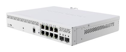 Суич MikroTik CSS610-8P-2S+IN, 8 x Gigabit Ethernet ports, 2 x SFP