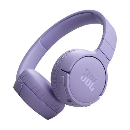 Слушалки on-ear JBL Tune 670NC, Bluetooth 5.3, USB-C, Лилави