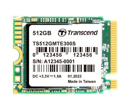 Hard disk Transcend 512GB, M.2 2230, PCIe Gen3x4, NVMe, 3D TLC, DRAM-less
