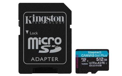 Memory card Kingston Canvas Go! Plus microSDXC 512GB