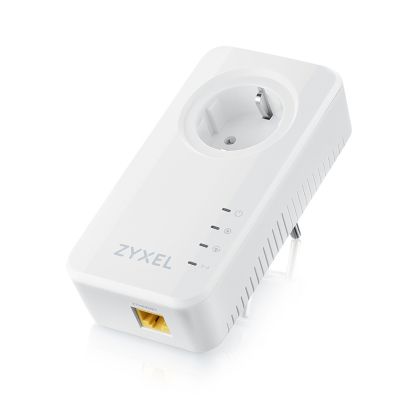 Network component ZyXEL PLA6457, EU, TWIN, G.hn 2400 Mbps Pass-thru powerline