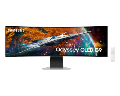 Monitor Samsung Odyssey OLED G9 LS49CG950SUXDU 49" CURVED 1000R, 240 Hz, 0.3ms, 5120x1440, FreeSync Premium
