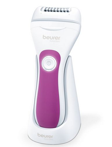 Епилатор Beurer HL 76 4-in-1 Epilator wet & dry , 42 tweezers, Extra-bright LED light, 2 speed settings, 2x epilator attachments (glide & precision attachment) & 2x shaver attachments (shaving & trimming attachment), Cordless, Powerful lithium-ion battery