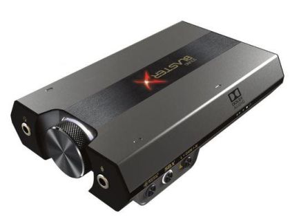 Звукова карта Creative Sound BlasterX G6, 7.1, Външна, USB, Xamp Headphone PS4, Xbox One, Nintendo Switch, and PC