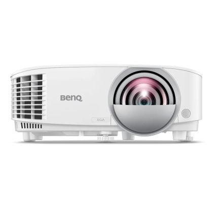 Multimedia projector BenQ MX808STH, Short Throw, DLP, XGA (1024x768), 20,000:1, 3600 ANSI Lumens, Anti-Dust Sensor, VGA, 2xHDMI, VGA out, Audio in/out, RS232, USB (typeA) 5V/1.5 A, Speaker 1x10W, Optional interactive kit(PW02/PT12), Optional QCast QP20, W