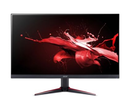 Monitor Acer Nitro VG240YEbmiix, 23.8", IPS, Anti-Glare, FHD 1920x1080, ZeroFrame, FreeSync, 100Hz, 1ms, 100M:1, 250 cd/m2, VGA, 2xHDMI, HDR ready, Speakers 2Wx2, Audio in/out, VESA , Tilt, Acer Display Widget, Black