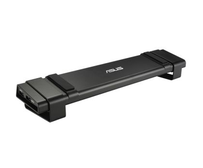Stație de andocare Asus USB3.0 HZ-3A PLUS DOCKING STATION, 4xUSB 3.0, MIC, ieșire audio, DVI-I, HDMI, GLAN, blocare Kensington, negru