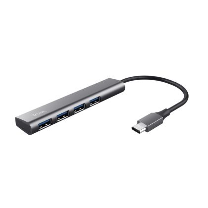 Hub USB TRUST Halyx 4-PORT USB-C HUB