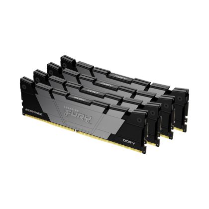 Memory Kingston FURY Renegade Black 64GB (4x16GB) DDR4 3200MHz CL16