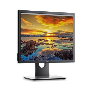 Monitör LED DELL Professional P1917S 19", 1280x1024, 5:4, IPS, 1000:1, 178/178, 6 ms, 250cd/m, VESA, VGA, HDMI, DisplayPort, USB HUB, Yüksekliği ayarlanabilir, Pivot, Siyah, 3Y NBD