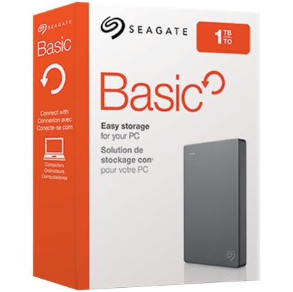 SEAGATE Basic 2.5inch 1TB USB 3.0 black external HDD