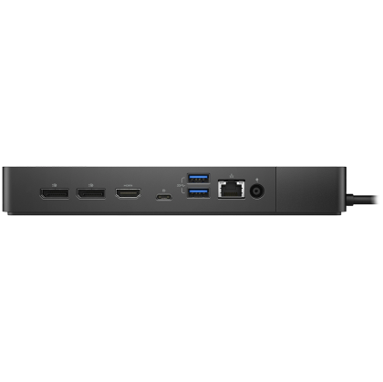 Dell Dock WD19S/USB-C 3.1 Gen 2/USB-A 3.1 Gen 1 cu PowerShare/DisplayPort 1.4 (x2)/HDMI 2.0b/USB-C DisplayPort multifuncțional/USB-A dublu 3.1 Gen 1/Gigabit Ethernet RJ45/180W/ 3 ani