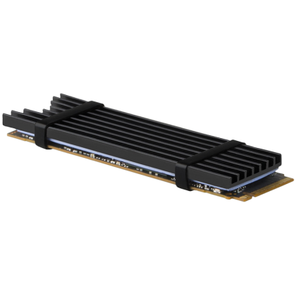 AXAGON CLR-M2L3 pasiv - SSD M.2, SSD de 80 mm, corp ALU, plăcuțe termice din silicon, înălțime 3 mm