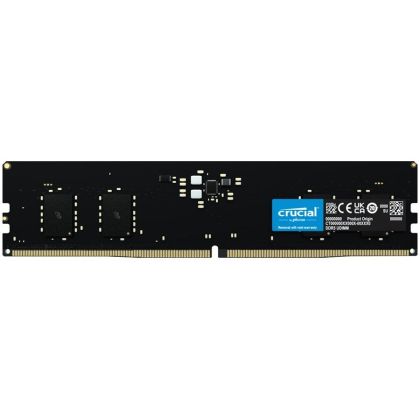 Crucial 16 GB DDR5-4800 UDIMM CL40 (16 Gbit), EAN: 649528905628