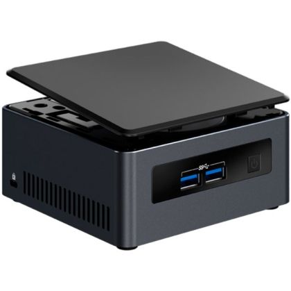 Kit Intel NUC în cutie, NUC7PJYHN, fără codec, cablu UE, pachet unic