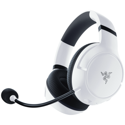 Razer Kaira X pentru Xbox - alb, căști de gaming, drivere TriForce de 50 mm, microfon cardioid HyperClear, perne de urechi din spumă cu memorie Flowknit, conexiune de 3,5 mm, comenzi audio pe căști