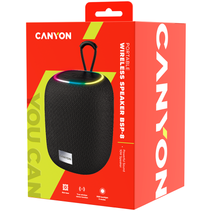 CANYON speaker BSP-8 10W Black