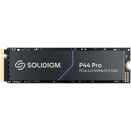 Solidigm™ P44 Pro Series (1.0TB, M.2 30mm PCIe x4, 3D4, QLC) Generic Single Pack, MM# AA000006P, EAN: 840307300317