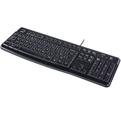 LOGITECH Corded  Keyboard K120 - Business EMEA - Bulgarian layout - BLACK