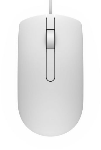 Mouse Dell MS116 Optical Mouse White