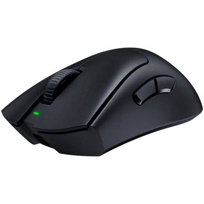 Razer DeathAdder V3 Pro Black, Wireless Gaming Mouse, True 30000 dpi, Focus Pro 30K Optical Sensor, Gen-3 Optical Mouse Switches, 5 programmable buttons, Razer Speedflex Cable USB Type C, 90-million Clicks