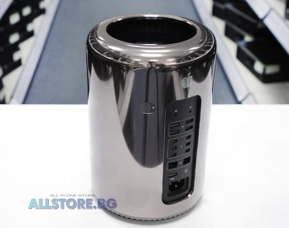 Apple MacPro 6, 1 A1481, Intel Xeon 6-Core E5, 32GB UDIMM DDR3, 500GB M.2 PCIe SSD, Grade A