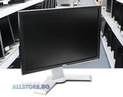 Dell 2208WFP, 22" 1680x1050 WSXGA+16:10 USB Hub, Silver/Black, Grade C