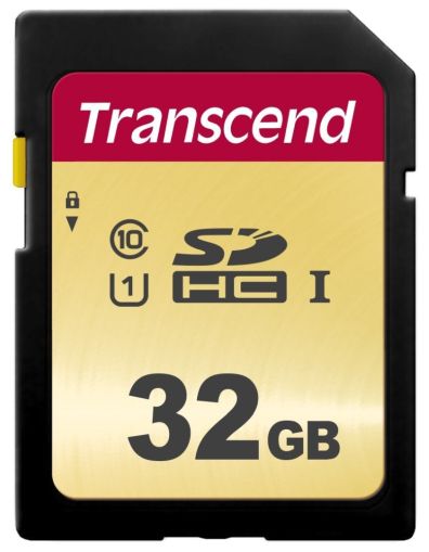 Memory Transcend 32GB SD Card UHS-I U1, MLC