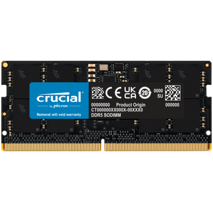 Crucial 16GB DDR5-5600 SODIMM CL46 (16Gbit), EAN: 649528929938