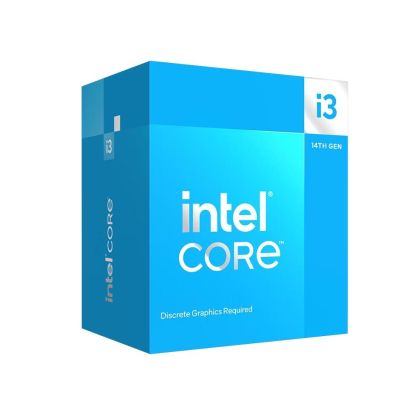 CPU Intel Raptor Lake i3-14100F, 4 Cores, 3.5GHz, 12MB, LGA1700, 60W, BOX