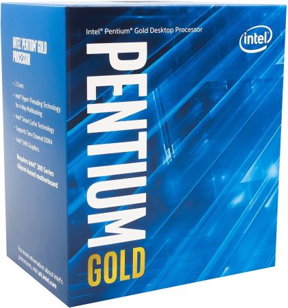 Procesor Intel Comet Lake Pentium Gold G6405, 2 nuclee, 4,10 GHz, 4 MB, 58 W, LGA1200, BOX
