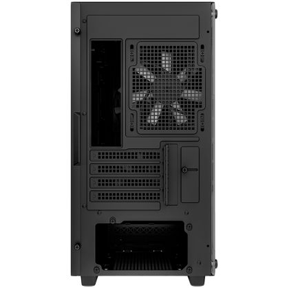 DeepCool CC360 ARGB, Mid Tower, Mini-ITX/Micro-ATX, 1xUSB3.0, 1xUSB2.0, 1xAudio, 3x120mm Pre-Installed ARGB Fans, Tempered Glass, Mesh Panel, Black