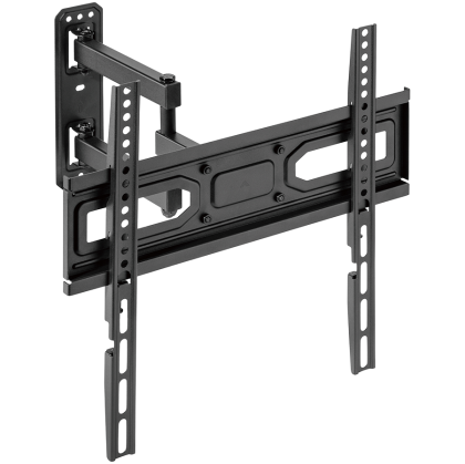 Free-tilt design: simplifies adjustment for better visibility and reduced glareSwivel mechanism provides maximum viewing flexibilitySpirit level ensures perfect positioningConvenient cable holder. 32-55". Max 35kg.