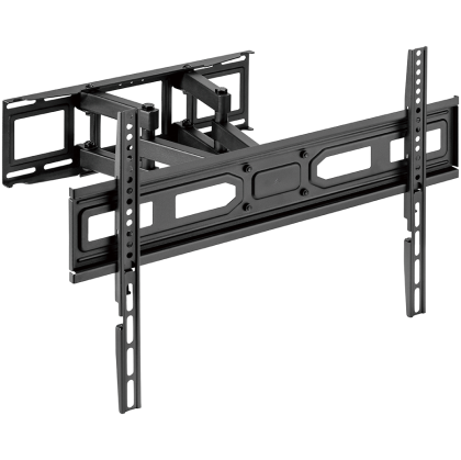 Free-tilt design: simplifies adjustment for better visibility and reduced glareSwivel mechanism provides maximum viewing flexibilitySpirit level ensures perfect positioningConvenient cable holder. 37-80". Max 40kg.