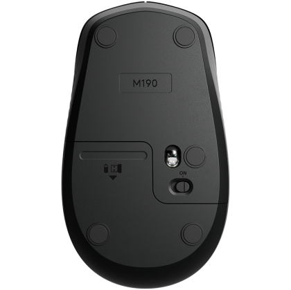 LOGITECH M190 Wireless Mouse - MID GRAY