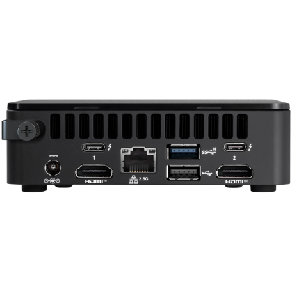 ASUS NUC 13 Pro Kit NUC13ANKi5, Core i5-1340P Processor, 4xUSB, M.2 22x80 NVMe; 22x42 SATA, 2.5Gbe LAN, 2xHDMI, 2x Thunderbolt 4 (USB-C+DP), no cord, single unit, EAN:5032037267328