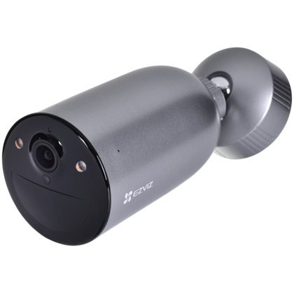 Ezviz EB3 3MP IP Wi-Fi battery camera, 1/2.8” Progressive Scan CMOS, 2.8mm@ F2.0; 110°(Horizontal), H.265, 15fps, 2304 × 1296, Two-way talk, Light and Siren, IR up to 15m, battery 5200mAh, micro SD (Max. 256GB)