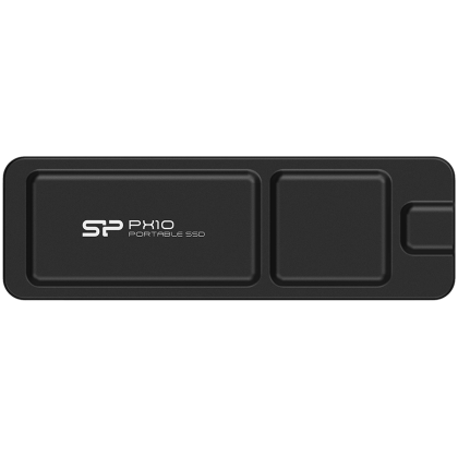 Silicon Power PX10 512GB SSD portabil USB 3.2 Gen2, R/W: până la 1050MB/s; 1050 MB/s, negru, EAN: 4713436156338