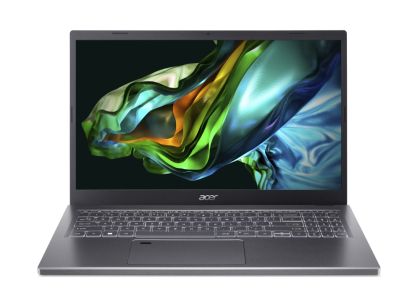 Laptop Acer Aspire 5, A515-58P-36JU, Intel Core i3-1315U (3.3GHz up to 4.50GHz, 10MB), 15.6" FHD (1920 x 1080) IPS SlimBezel, 16 GB LPDDR5, 512GB PCIe NVMe SSD, Intel UMA, Wifi 802.11AX, BT, HD Cam+mic, KB Backlight, No OS, Gray