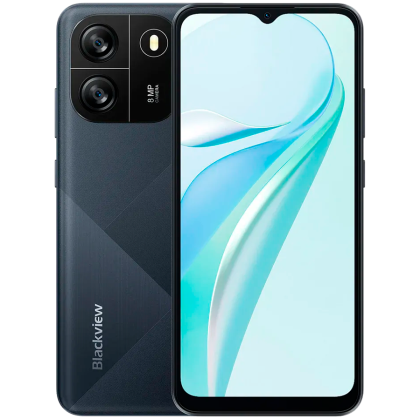Blackview WAVE 6C 2GB/32GB, 6.5inch HD+ 720x1600 20:9, Octa-core, 5MP Front/8MP, Battery 5100mAh, Type-C, Android 13, Dual SIM, SD card slot, 30W wired charging,Black