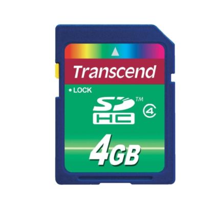 Memorie Transcend 4GB SDHC (Class4)