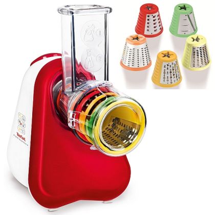 Electric grater Tefal MB756G31, Shredders, 200W, 1 speed levels, 5 extenders, wide fillingopening