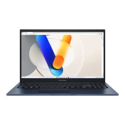 Laptop Asus Vivobook X1504ZA-NJ1080, Intel I3-1215U, 15.6" FHD(1920x1080), 16GB (8 GB on BD), 512GB SSD, No OS, Blue