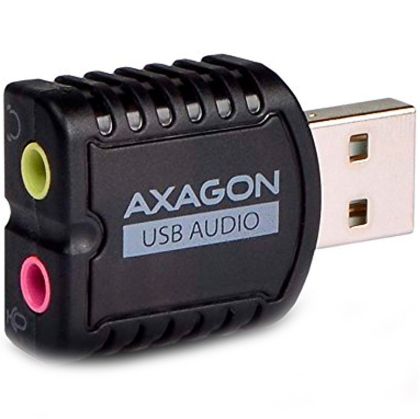 AXAGON ADA-10 USB2.0 - Mini adaptor audio stereo