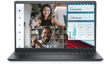Laptop Dell Vostro 3520, Intel Core i7-1255U (12 MB Cache up to 4.70 GHz), 15.6" FHD (1920x1080) AG 120Hz WVA 250nits, 8GB, 1x8GB DDR4, 512GB SSD PCIe M.2, UHD Graphics, Cam and Mic, 802.11ac, BG KB, FPR, Win 11 Pro, 3Y PS