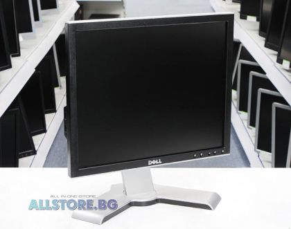 Dell 1708FP, 17" 1280x1024 SXGA 5:4 USB Hub, Silver/Black, Grade A