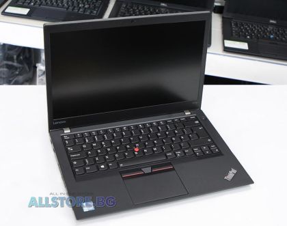 Lenovo ThinkPad T470s, Intel Core i5, 8192MB DDR4 Onboard+So-Dimm, 256GB M.2 NVMe SSD, Intel HD Graphics 520, 14" 1920x1080 Full HD 16:9 , Grade A-