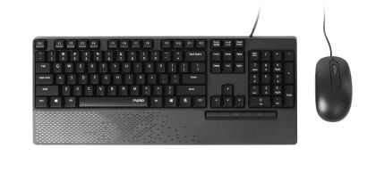Комплект клавиатура и мишка RAPOO NX2000, 1600 DPI