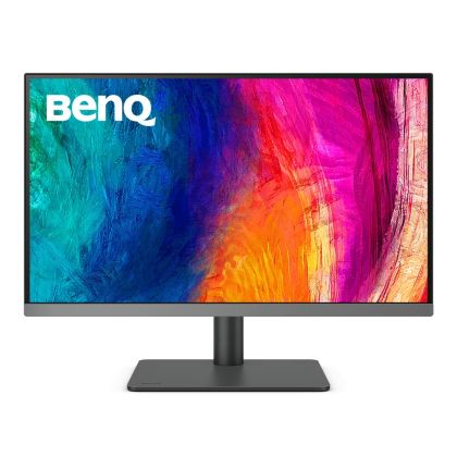 Monitor BenQ PD2706U, 27" IPS LED, 5ms, 3840x2160 4K UHD, Designer, AQCOLOR, 95% P3, 99% Rec.709, 99% sRGB, HDR10, B.I., LBL, KVM Switch, ICCsync, CAD/CAM, DualView, 1200:1, 350 cd/m2, HDMI, DP, USB Type-C(65W, DP alt), Speak.2x2.5W, Height Adj.,Swivel,Ti