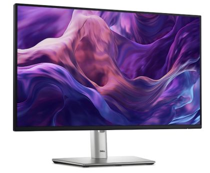 Monitor Dell P2425H, 23.8" Full HD LED, IPS Anti-Glare, 5ms, 100 Hz, 1500:1, 250 cd/m2, 1920x1080, 99% sRGB, USB-C, 4xUSB 3.2, HDMI, Display Port, VGA, Height Adjustable, Pivot, Swivel, Tilt, Black